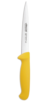 Cuchillo Lenguado color amarillo Serie 2900 170 mm