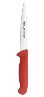 Cuchillo Lenguado Color Rojo Serie 2900 170 mm