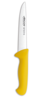 Cuchillo Carnicero Color Amarillo Serie 2900 160 mm
