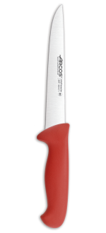 Cuchillo Carnicero color rojo Serie 2900 180 mm