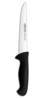 Cuchillo Carnicero color negro Serie 2900 180 mm
