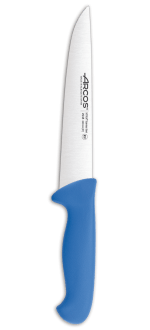 Cuchillo Carnicero color azul Serie 2900 200 mm