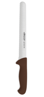 Cuchillo Pastelero color marrón Serie 2900 250 mm