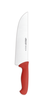 Cuchillo Carnicero color rojo Serie 2900 250 mm
