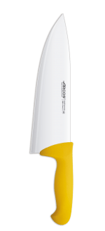 Cuchillo Carnicero color amarillo Serie 2900 275 mm