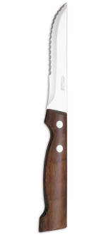 Cuchillo para Churrasco Madera de Haya Comprimida 110 mm