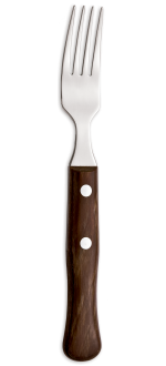 Tenedor para Churrasco Madera de Haya Comprimida 225 mm