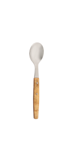 Cuillère Lunch avec manche en bois de peuplier compressé 150 mm