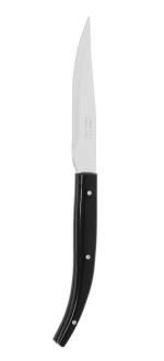 Micro-Pearl Black Steak Knife 110 mm