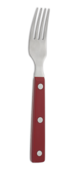 Tenedor Rojo Polioximetileno 195 mm