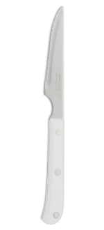 Cuchillo Chuletero Blanco Perlado Polioximetileno 115 mm