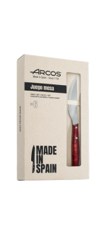 6 Pcs. Set Knives Compressed Poplar Wood Handle