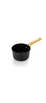 Cazo Antiadherente Cerámico Serie Samoa Iconic Negro 16 Cm