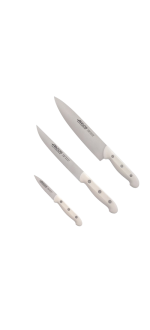 Set 3 knives White Basic