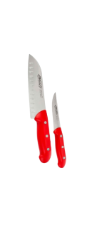 Juego Cocina 2 Pzas. Serie Maitre Rojo