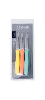 Set Cuchillos Mondadores colores Pastel Serie Nova