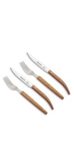 Set Origin Beige 2x Tenedores y 2x Cuchillos