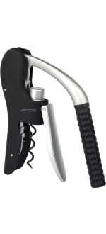 Manual corkscrew in ABS and zinc alloy + elastomer