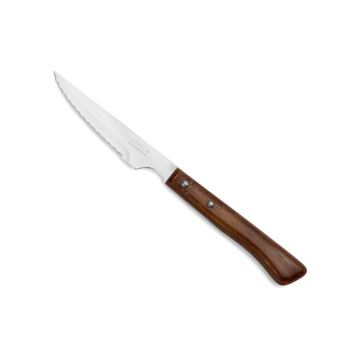 Stainless Rostfrei Steak Knives/Set of 10 Knives/8” L/Wooden Handles *