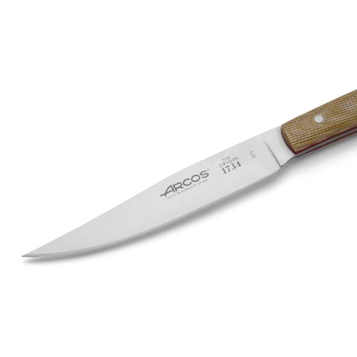 Coffret 4 couteaux à steak lame lisse ARCOS - Culinarion