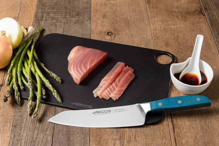  ARCOS Professional Knife 485900. Knife with Nitrum Stainless  Steel Blade of 8.5 cm (3.35). Solid piece from a Nitrum Stainless Steel,  creating a unique and solid piece.: Home & Kitchen