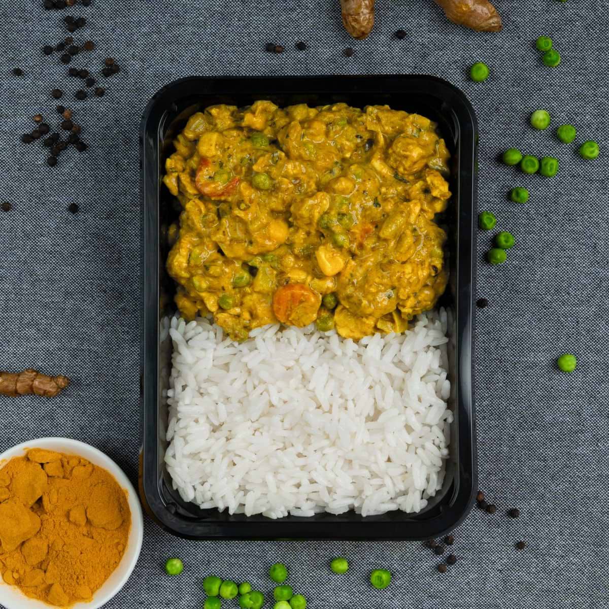 Spiermassa - Indian Curry