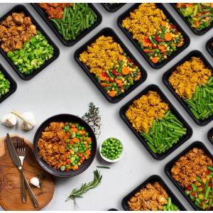 Afvallen 14 maaltijden 7 variaties – 4 kip smaken | Muscle Meals Halal