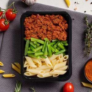 Afvallen - Pasta Beef - Paprika Bolognese | Muscle Meals