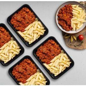 Droog trainen 4 maaltijden Pasta Beef – Paprika Bolognese | Muscle Meals