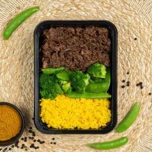 Spiermassa - Pulled Beef Teriyaki | Meal Prep