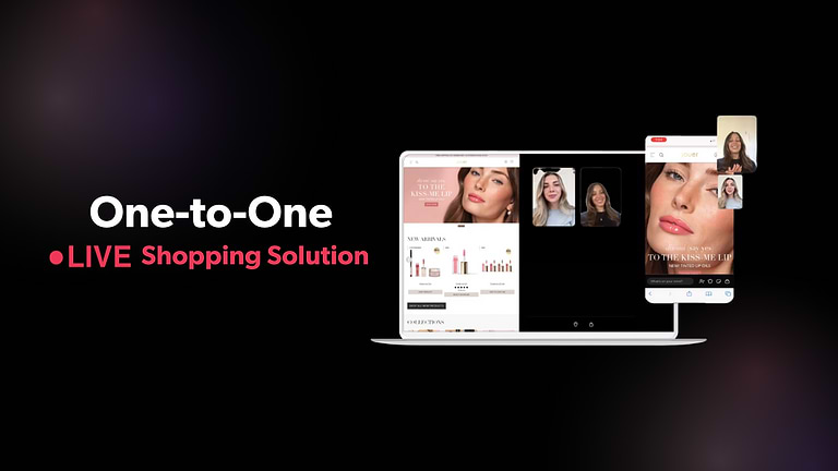 one to one live shopping solution