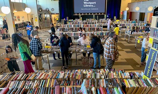 Hit the books: Thousands on sale at Westport Library