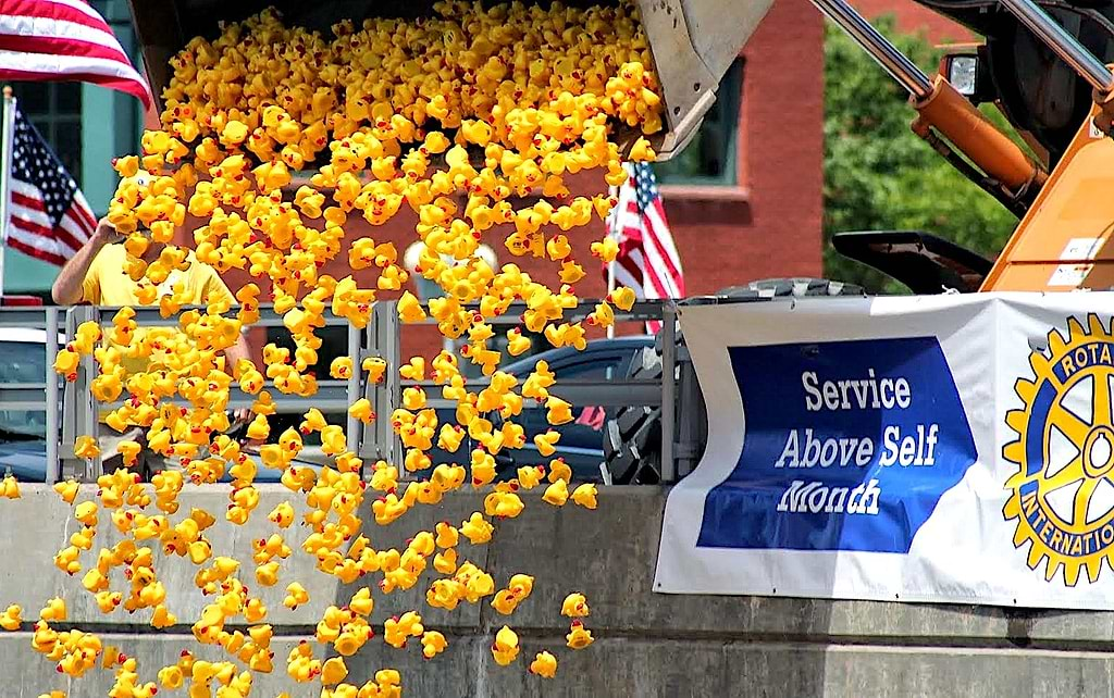 Great Pootatuck Duck Race Chair: The Race Will Go On, Rain Or