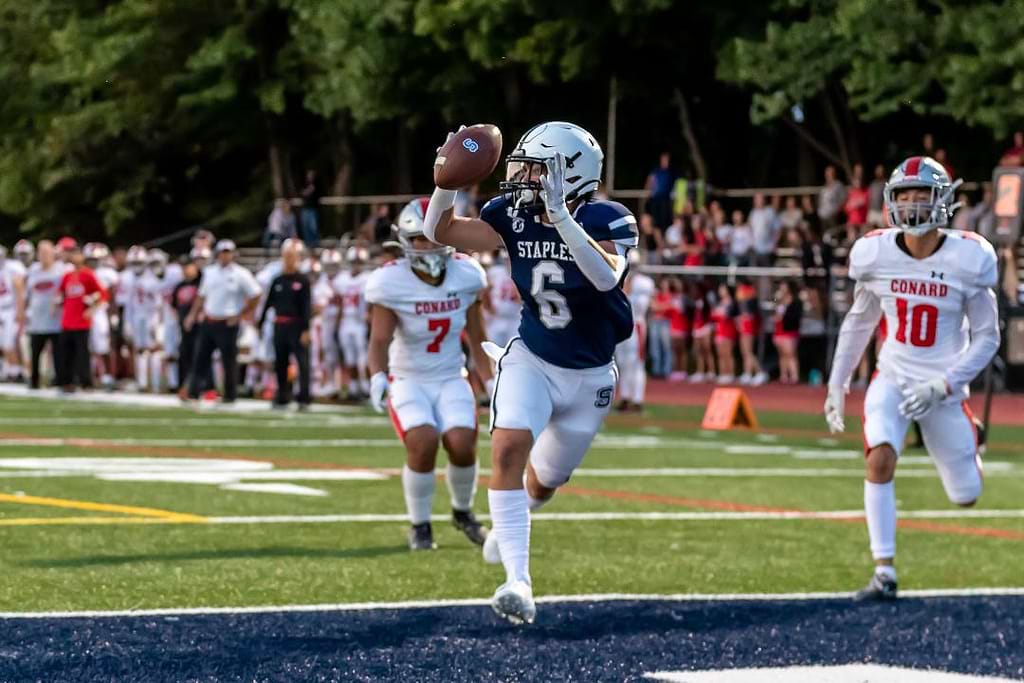Staples football crushes Conard in opener Westport Journal