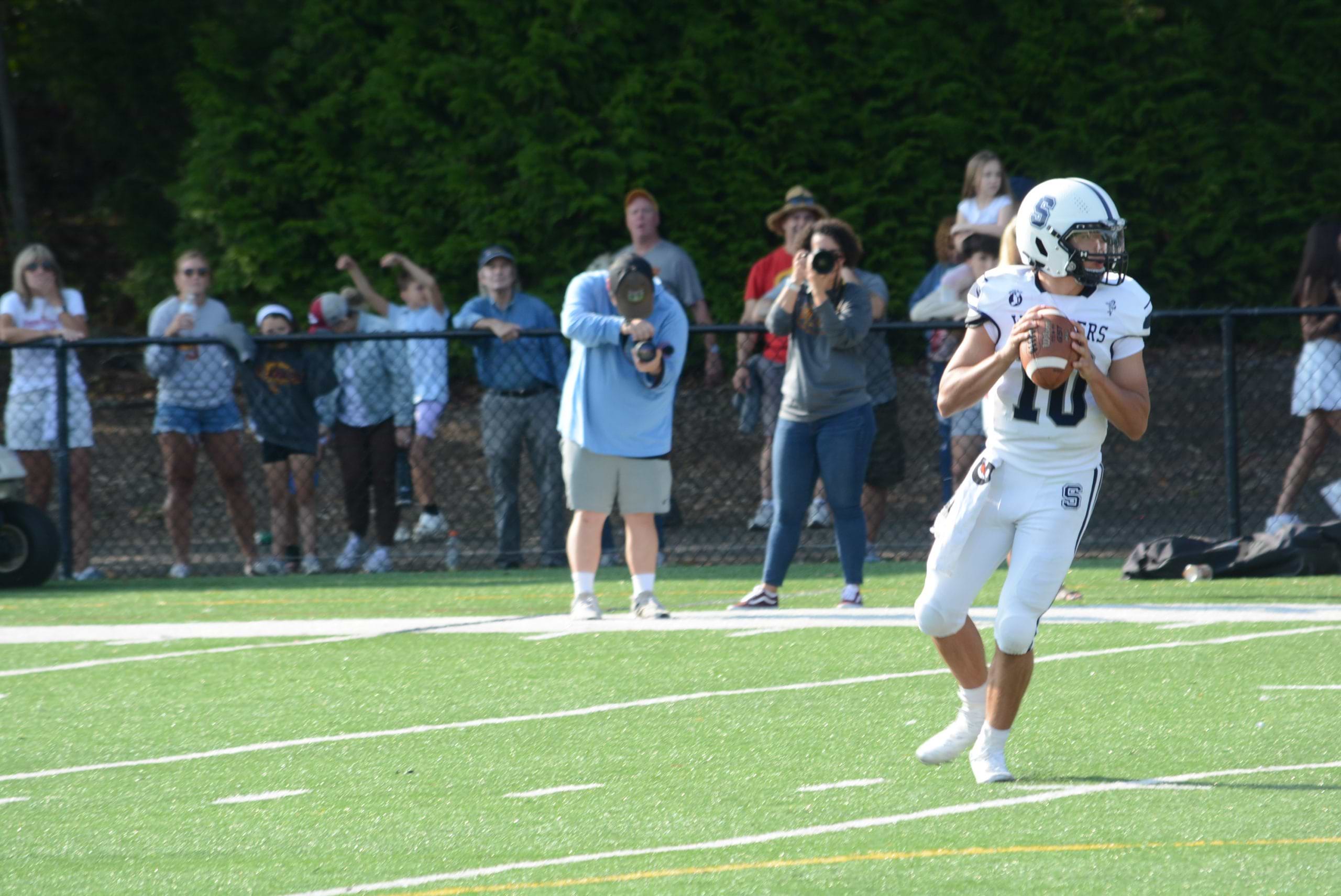 Staples football early miscues to topple Newington Westport