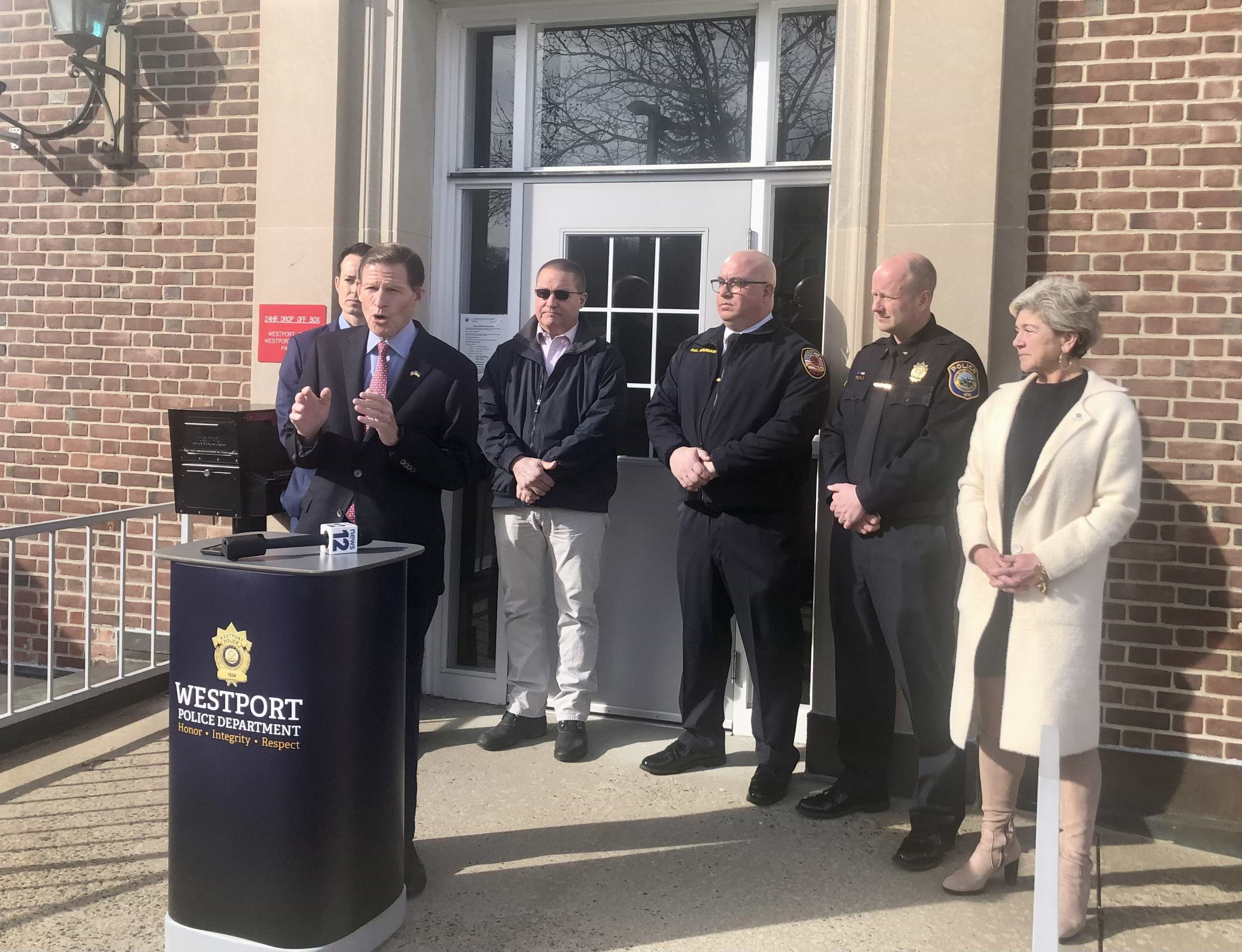 Blumenthal champions Westport's 'safe streets' effort