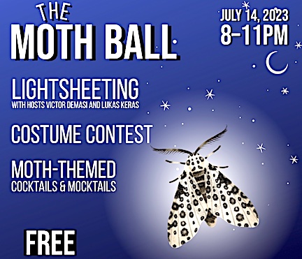 Moth Ball,' a night delight at Earthplace