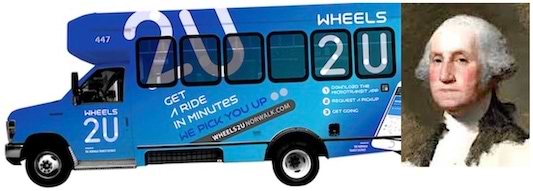 By George, free Wheels2U rides in President’s Day promotion
