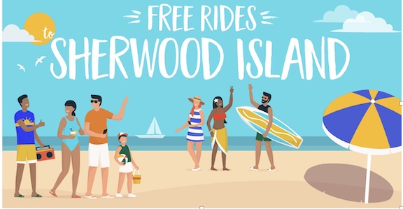 Free summertime bus rides to Sherwood Island ready to roll