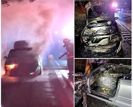 I-95 fatal crash, vehicle fire tie up traffic for hours