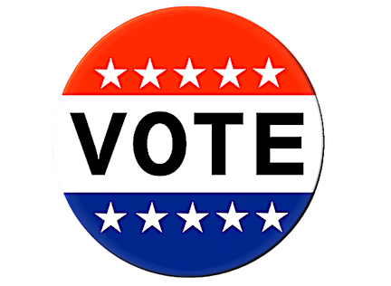 vote button logo