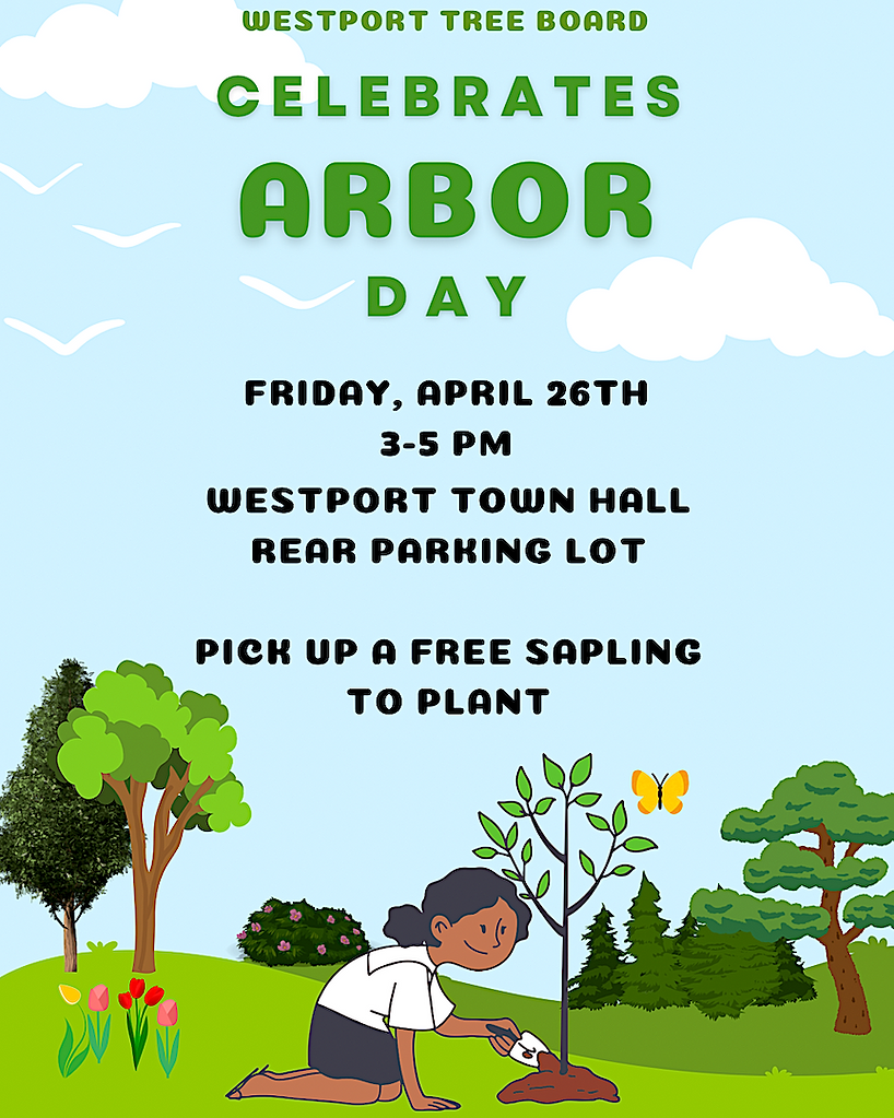 Arbor Day Marked With Tree Sapling Give-away 