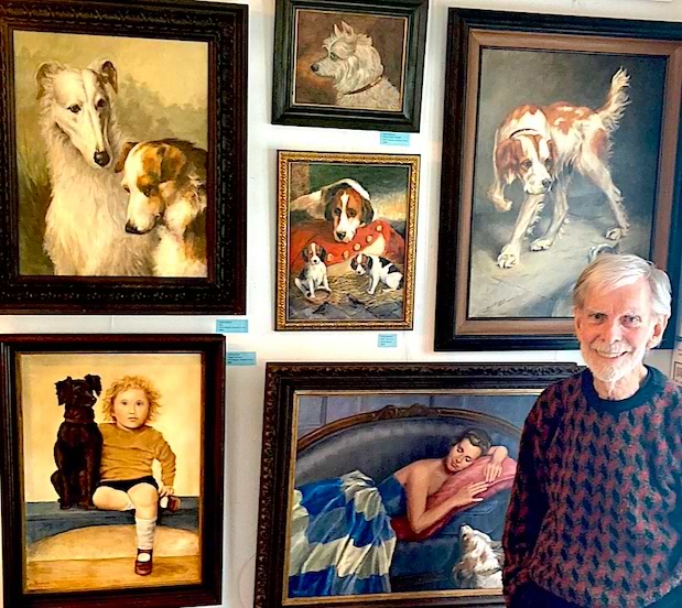 ‘Old’ dogs, new art exhibit at Westport Book Shop Westport Journal
