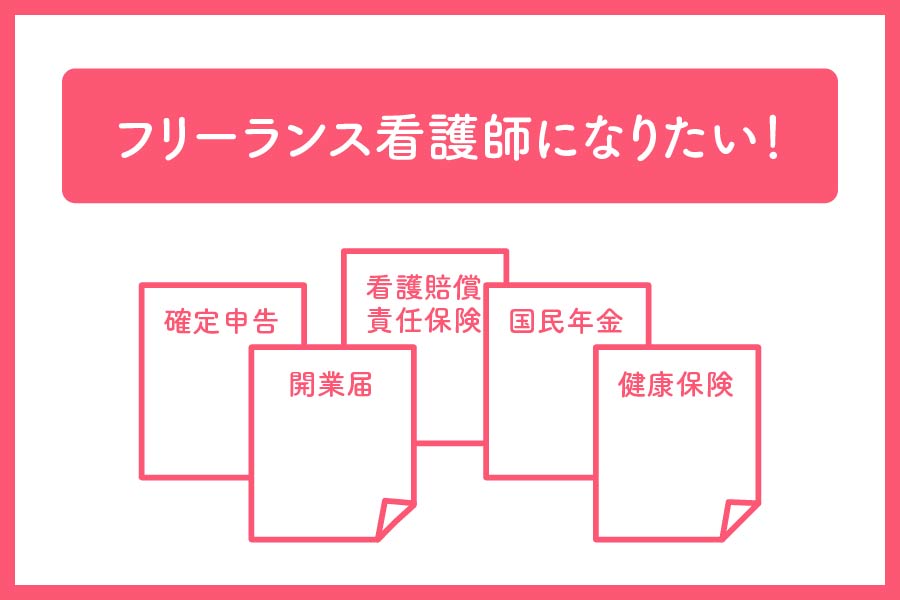 フリーランス看護師になるために準備しておくべきこととは？