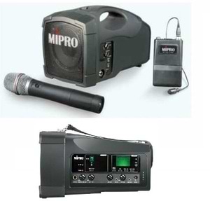 בידורית קומפקטית עם mipro ma-101SU USB