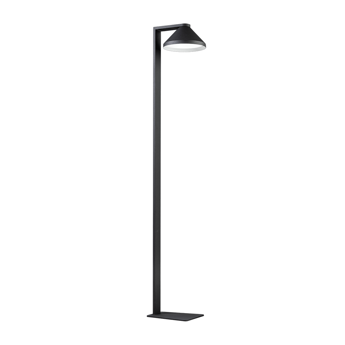 Makkelijk te begrijpen Moeras Zeldzaamheid Moderne vloerlamp Kevin, zwart, hoogte 150 cm, ETH - 05-VL8227-30 - Webo  Verlichting
