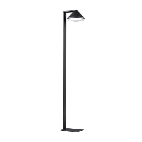 Moderne vloerlamp Kevin zwart hoogte 150 cm van Expo Trading Holland