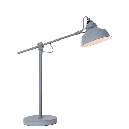Tafellamp 1-lichts metaal MEXLITE STEINHAUER - 1321GR - Tafellamp- Mexlite- Mexlite- Trendy- Grijs  betonlook-