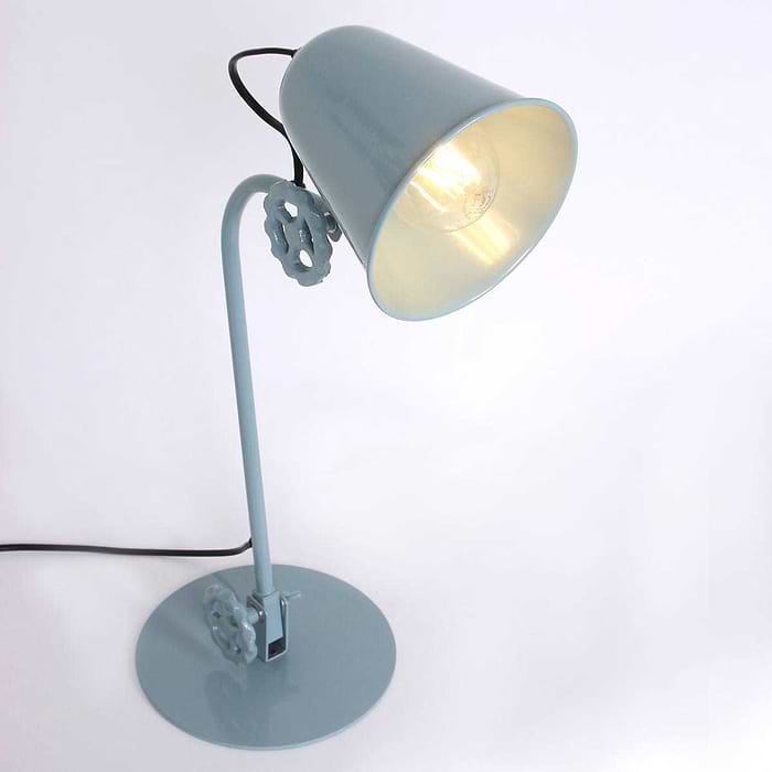 Industriële tafellamp - industriële bureaulamp - 1-lichts metaal ANNE LIGHTING - 1324G - tafellamp - bureaulamp - industrieel - retro - Anne Lighting - Dolphin