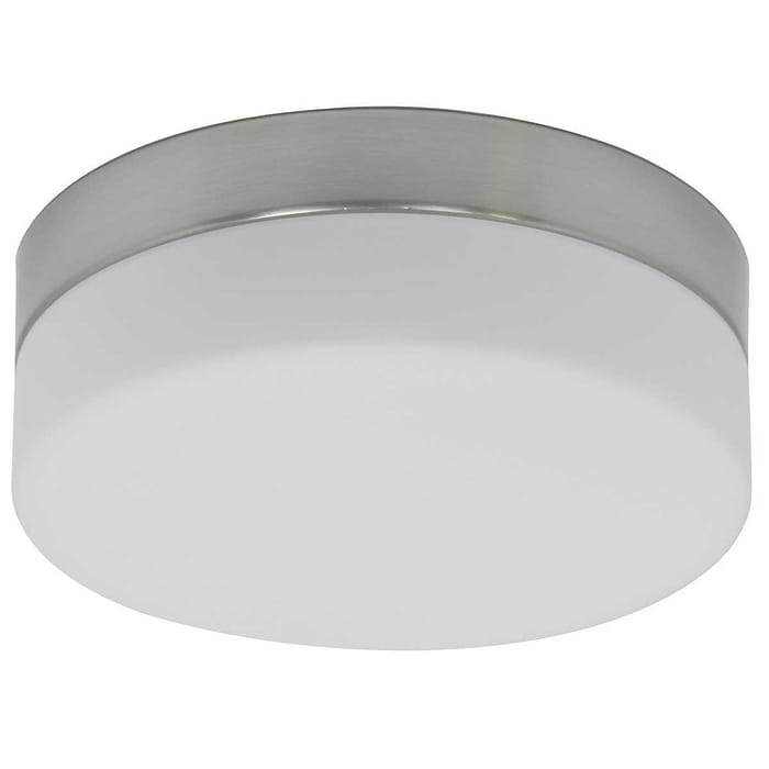 Badkamer plafonnier (zone 2 en 3) - Plafondlamp - Buitenlamp (spatwaterdicht) - plafonnier - 1-lichts. Glas LED 18cm (6119st) STEINHAUER